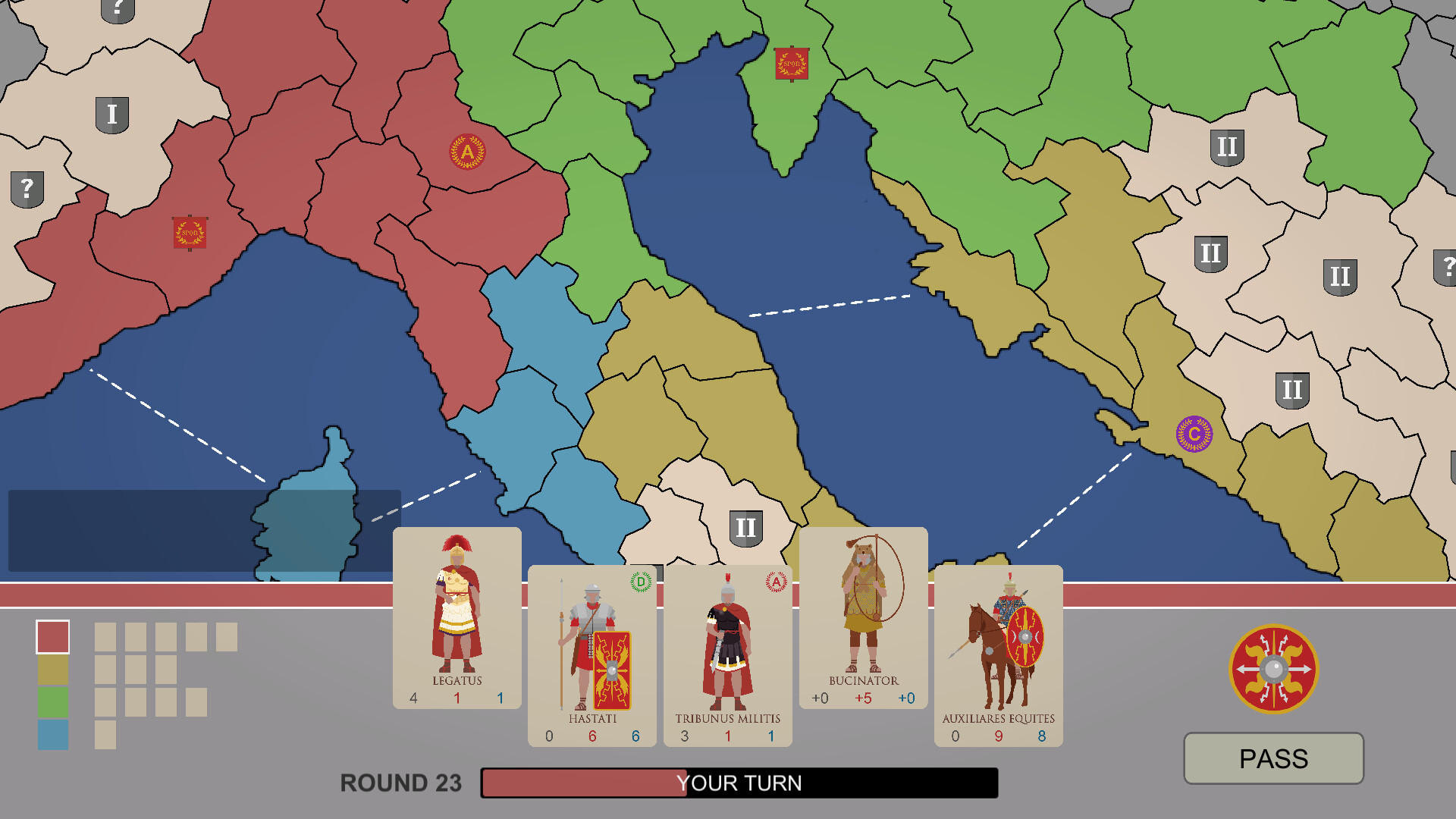 众牌的战争：罗马