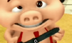 小呆呆拿手枪表情包大全