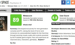 《死亡空间：重制版》评分出炉 MC均分89，GS 9分