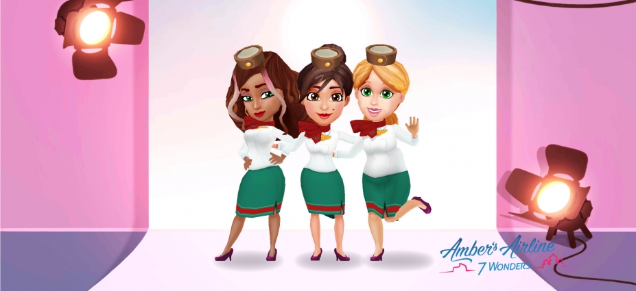 安珀的空姐梦：七大奇迹