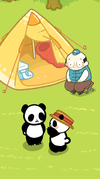 熊猫创造露营岛