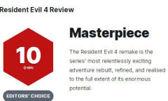 《生化危机4：重制版》IGN评分10分