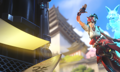 《守望先锋》“归来”新英雄雾子的概念设计与玩法介绍