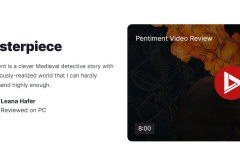 黑曜石新作《Pentiment》metascore 85分 特别好评