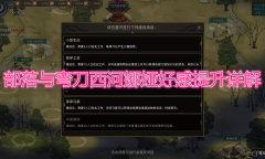 《部落与弯刀》西河娜娅好感怎么提升