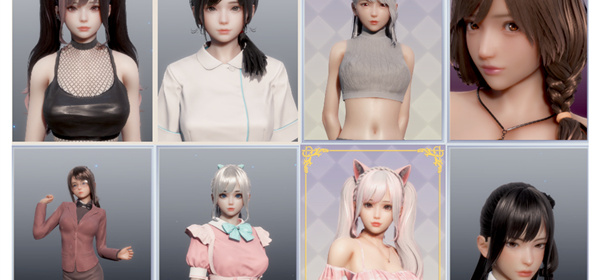 RoomGirl捏脸人物卡补丁合集