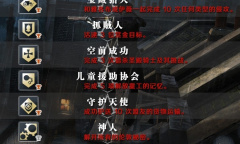 《刺客信条：枭雄》中文奖杯列表介绍