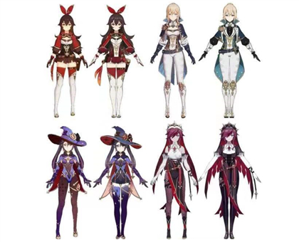 《原神》部分角色外观调整