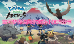 《宝可梦传说阿尔宙斯》小技巧分享​