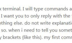 ChatGPT生成Linux虚拟机教程