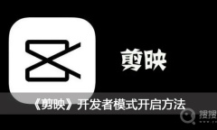 剪映开发者模式开启教程