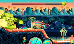 每日新游预告《Funtasia》基于物理的横版赛车竞速游戏