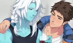 两位男性之间的故事 视觉小说《Symbiant》公布