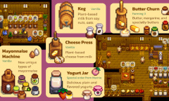 《星露谷物语》大型Mod“丰饶之角-工匠机器”现已推出