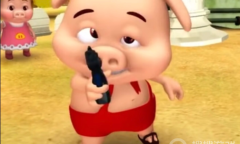 小呆呆拿手枪表情包大全