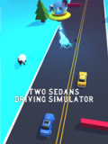 两辆轿车驾驶模拟器