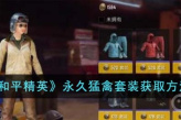 《和平精英》永久猛禽套装获取攻略