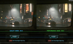 《赛博朋克2077》1.6版本XSS主机画面对比放出 性能模式更稳