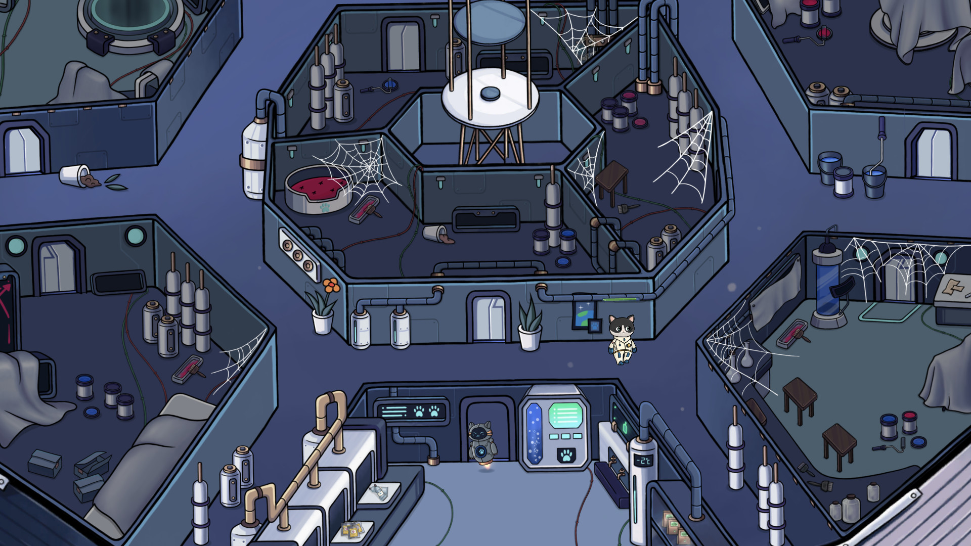 Catellite-609: feline space adventure