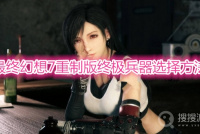 《最终幻想7重制版》终极兵器怎么选择