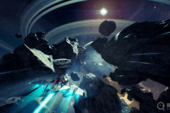 太空射击游戏《和鸣》IGN评分8分：有趣且华丽的太空狗斗