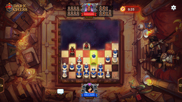 后翼弃兵：迷雾棋局