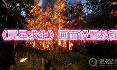 《翼星求生》画面设置教程