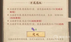 《这城有良田》专属武器突破玩法