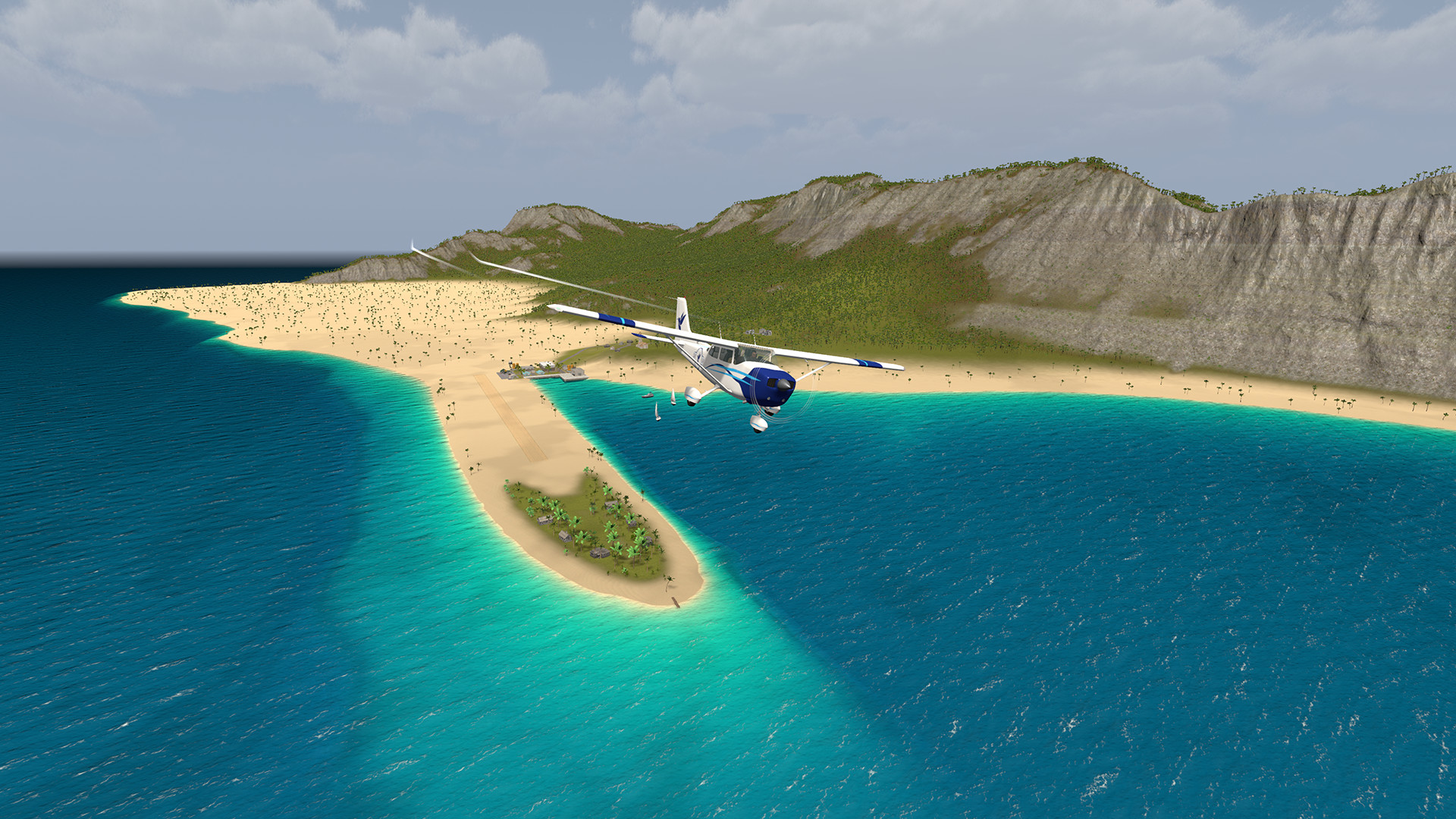 海岸线飞行模拟器