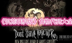 《饥荒联机版》食物代码大全