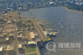 《城市天际线2》港口连接道路方法