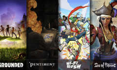 《Pentiment》《Hi-Fi RUSH》《禁闭求生》《盗贼之海》上对家平台了