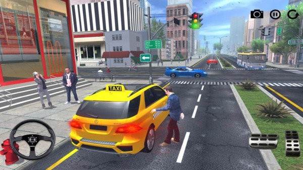 模拟驾驶出租车
