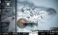 《战神5诸神黄昏》九界之湖传说全收集