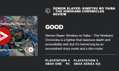 《鬼灭之刃：火之神血风谭》IGN评分7分：易上手也有深度
