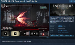 《终焉之莉莉：骑士寂夜》正式版发售 类恶魔城动作RPG