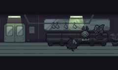 单色调像素RPG游戏《最后列车/The Last Train》上架steam