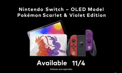 《宝可梦：朱/紫》限定机高清图赏 11月4日发售售价2740港币