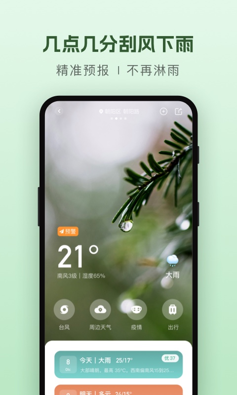 纯净天气预报app最新版
