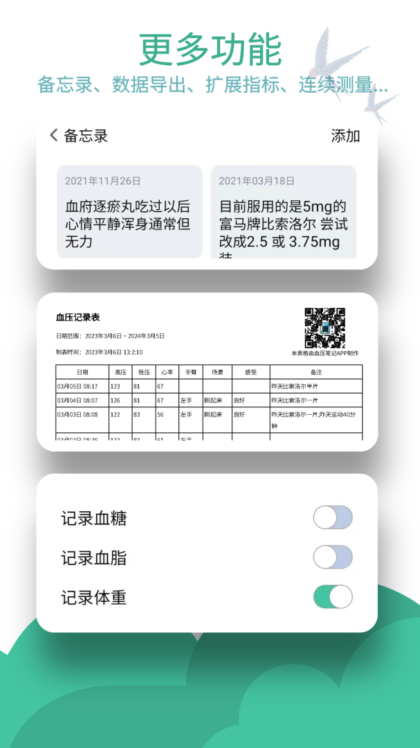 血压笔记app