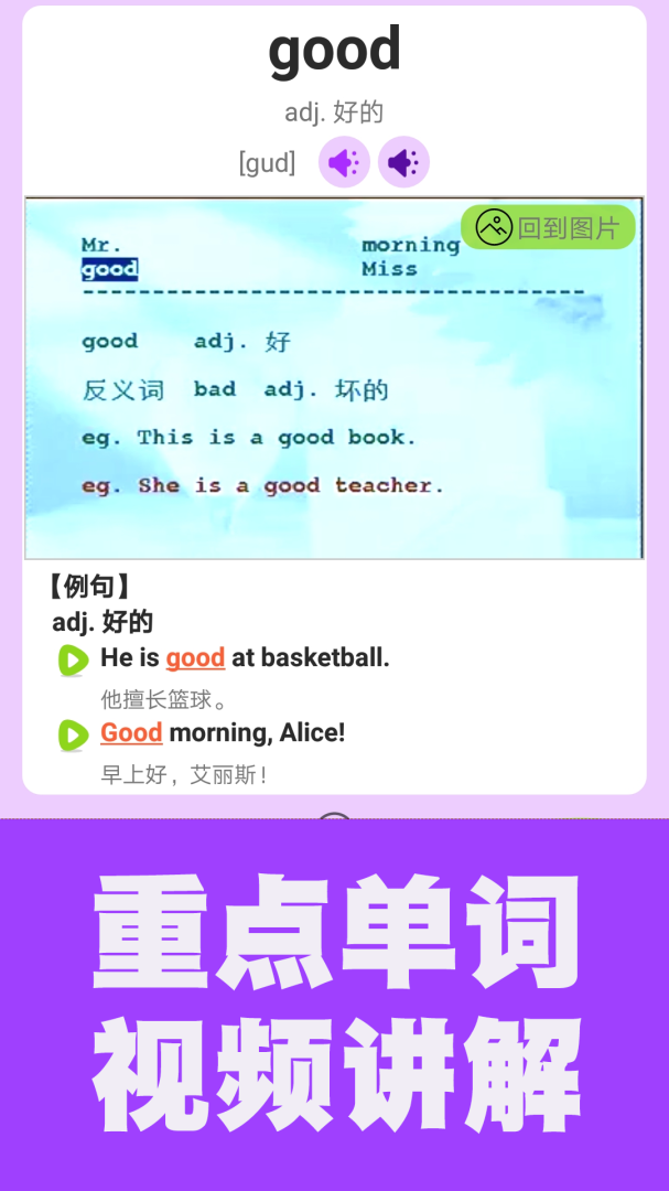 初中英语单词通app