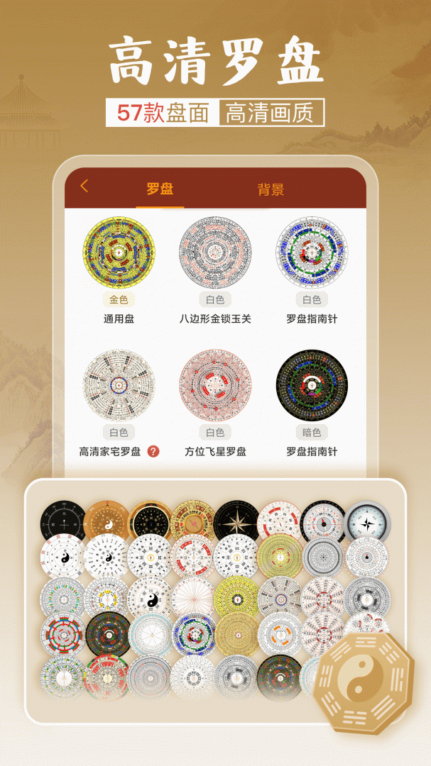 风水罗盘实景
