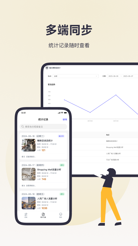 猫头鹰客流统计