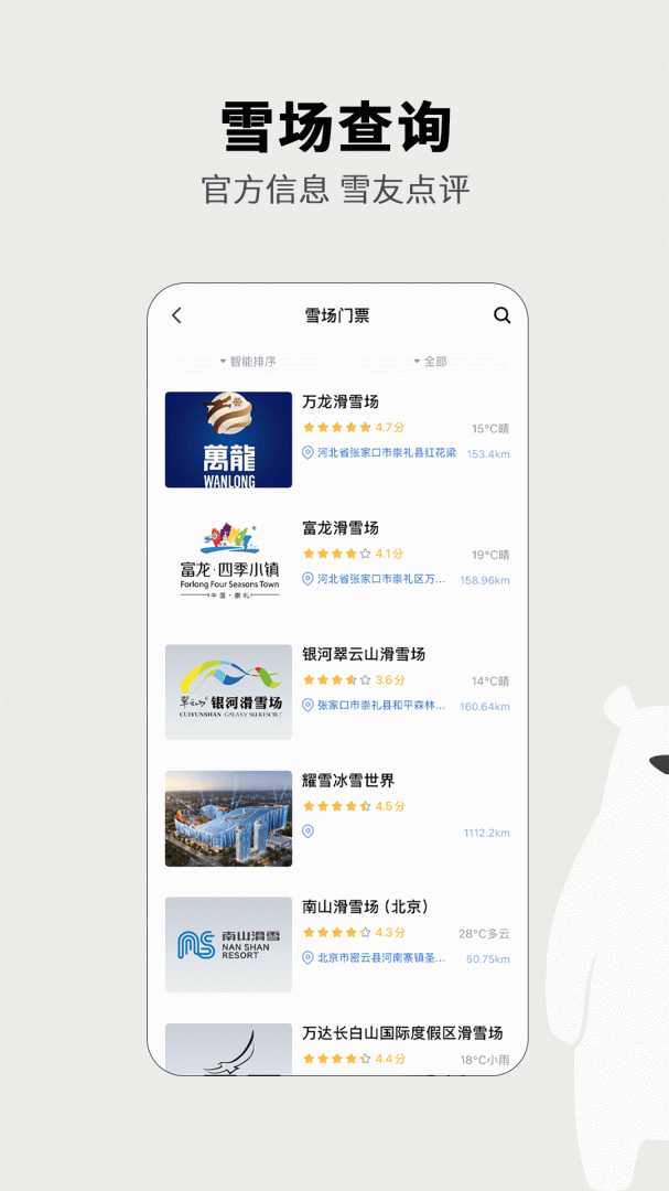 GOSKI去滑雪app