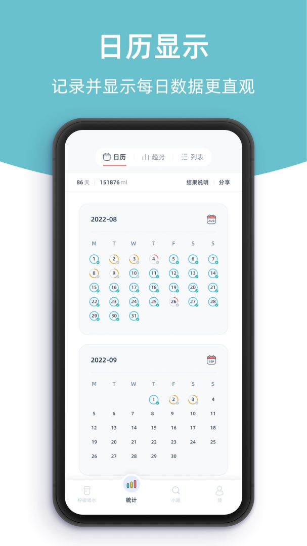 柠檬喝水app