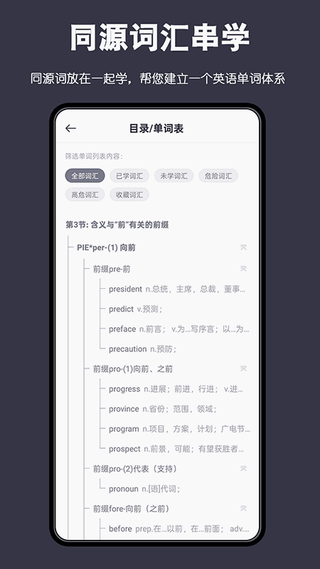 词根单词最新版