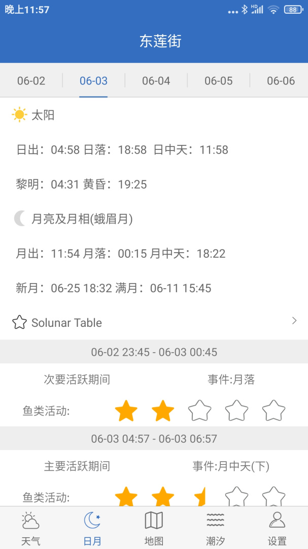 钓鱼天气官方版app