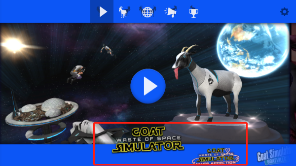 模拟山羊太空废物手游