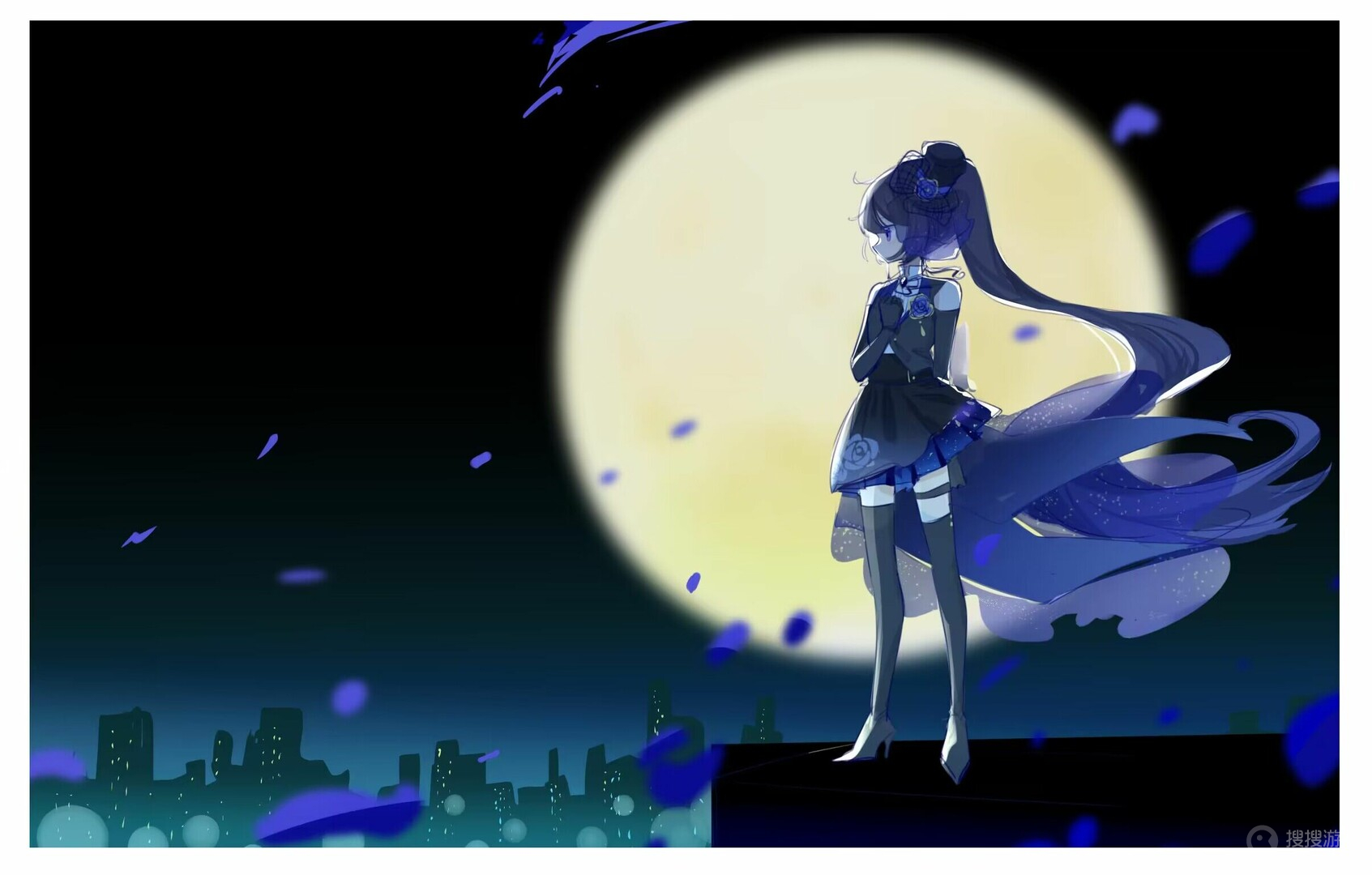 夜空色的魔法少女