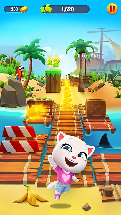 汤姆猫跑酷国际服(Talking Tom Gold Run)